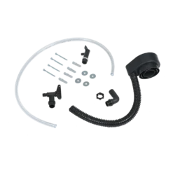 Regentank 276L Kunststof - Antraciet - H135x60x40cm - Nature -Buitentuin Winkel regentank 276l kunststof antraciet h135x60x40cm 3 1