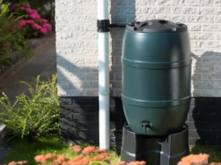 Regenton 210L - Groen - H97xu00d857cm - Nature 9 Regenton 210L - Groen - H97xu00d857cm - Nature -Buitentuin Winkel regenton 210l groen h97x57cm 7