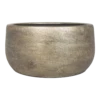 Plantenschaal Mira - D29 X H14cm - Goud -Buitentuin Winkel schaal mira d29 h14cm industrieel goud plantenschaal 1