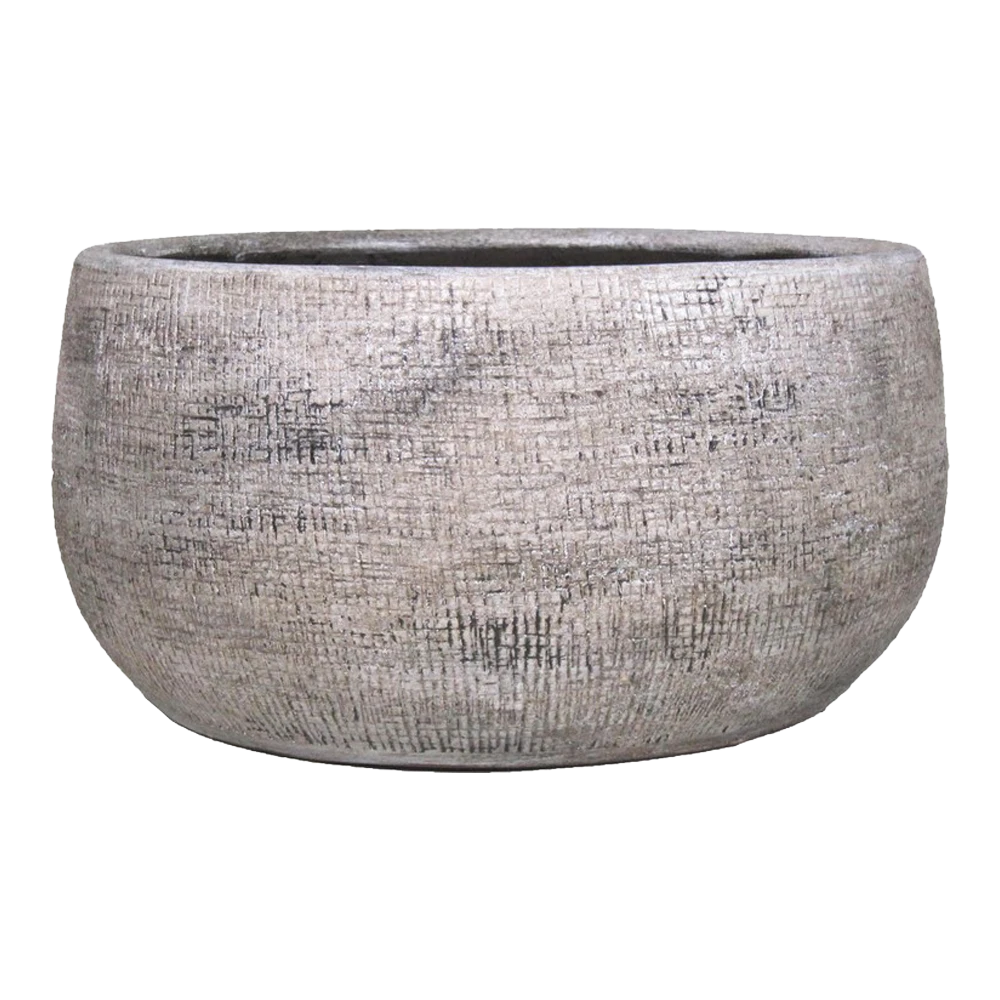 Plantenschaal Mira - D29 X H14cm - Wit 3 Plantenschaal Mira - D29 X H14cm - Wit