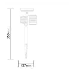 Luxform Solar Tuinspot Salamanca -Buitentuin Winkel solar ayr 1x salamanca solar 3 3