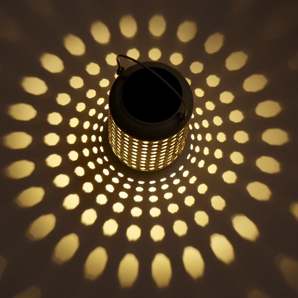 Lumineo Solar Set Met Tuinlamp En Lantaarn - LED - D10.5 X H80cm - Naturel - 4st. - Afbeelding 4