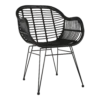 Stoel Moda Zwart 1 Stoel Moda Zwart -Buitentuin Winkel stoel moda zwart 1