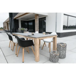 Stoel Montreux Zwart -Buitentuin Winkel stoel montreux zwart 4