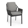 Tuinstoel Liv - Dining Stoel - Charcoal -Buitentuin Winkel tuinstoel liv dining stoel charcoal 1