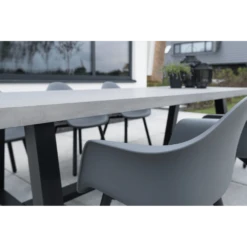 Tuintafel Toro - Betonlook - 180x90cm -Buitentuin Winkel tuintafel toro betonlook 180x90cm 4