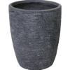 Bloempot Utah Egg High - D50 X H56cm - Donkergrijs -Buitentuin Winkel utah egg pot high graphite d50h56 bloempot 1 4