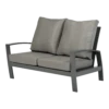 Valencia Lounge 2-zitsbank - Charcoal 1 Valencia Lounge 2-zitsbank - Charcoal -Buitentuin Winkel valencia lounge 2 zitsbank charcoal 1