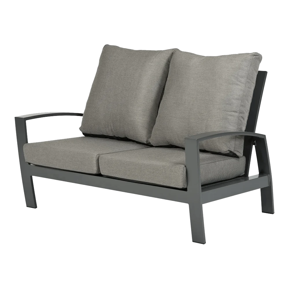 Valencia Lounge 2-zitsbank - Charcoal 3 Valencia Lounge 2-zitsbank - Charcoal