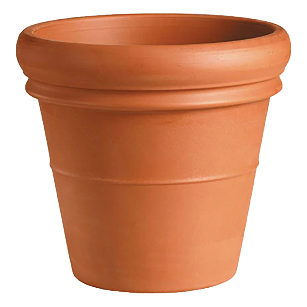 Bloempot Vaso Bordo - D48 X H42cm - Oranje 3 Bloempot Vaso Bordo - D48 X H42cm - Oranje