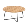 Verdi Coffee Tafel - U00f8 73 Cm - Natural Teak -Buitentuin Winkel verdi coffee tafel 73 cm natural teak 1