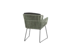 Vitali Dining Stoel - Groen - Incl. Kussens -Buitentuin Winkel vitali dining stoel groen incl kussens 3 2