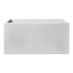 Elho Vivo Next Lang Wielen 80cm - Warm Grijs