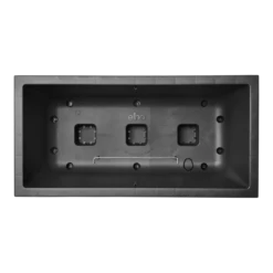 Elho Vivo Next Lang Wielen 60cm - Living Black -Buitentuin Winkel vivo next lang wielen 60cm living black 4 1