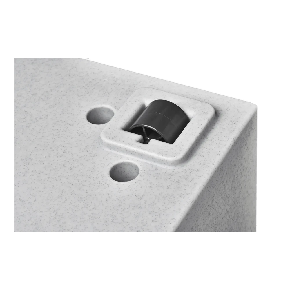 Elho Vivo Next Lang Wielen 60cm - Warm Grijs 6 Elho Vivo Next Lang Wielen 60cm - Warm Grijs - Afbeelding 4