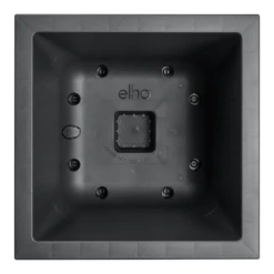 Elho Vivo Next Vierkant Wielen 40cm - Living Black -Buitentuin Winkel vivo next vierkant wielen 40cm living black 3 1