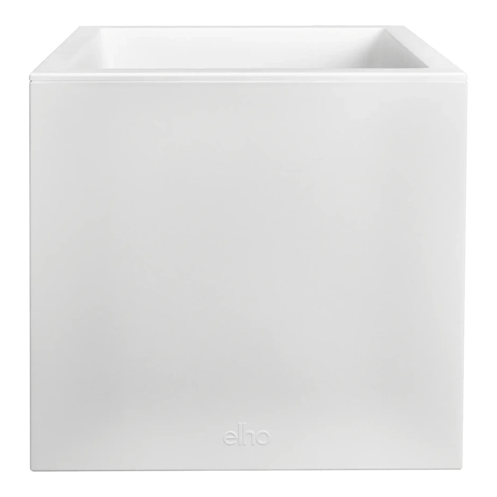 Elho Vivo Next Vierkant Wielen 40cm - Wit 3 Elho Vivo Next Vierkant Wielen 40cm - Wit