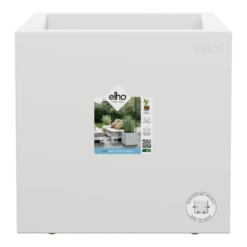 Elho Vivo Next Vierkant Wielen 40cm - Wit 12 Elho Vivo Next Vierkant Wielen 40cm - Wit -Buitentuin Winkel vivo next vierkant wielen 40cm wit 4 1