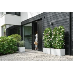 Elho Vivo Next Vierkant Wielen 40cm - Wit 14 Elho Vivo Next Vierkant Wielen 40cm - Wit -Buitentuin Winkel vivo next vierkant wielen 40cm wit 6 1