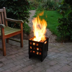 Vuurkorf Vierkant - Fancy Flames -Buitentuin Winkel vuurkorf vierkant fancy flames 4